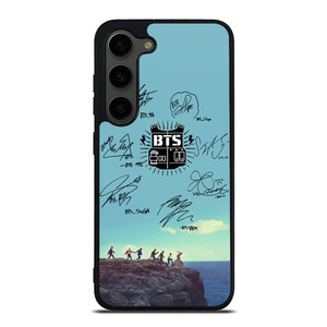 BANGTAN BOYS BTS SIGNATURE Samsung Galaxy S23 Plus Case Cover BANGTAN BOYS BTS SIGNATURE Samsung Galaxy S23 Plus Case Cover