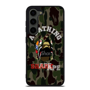 BAPE SHARK CAMO Samsung Galaxy S23 Plus Case Cover BAPE SHARK CAMO Samsung Galaxy S23 Plus Case Cover