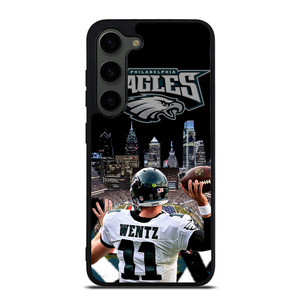 CARSON WENTZ EAGLES 1 Samsung Galaxy S23 Plus Case Cover