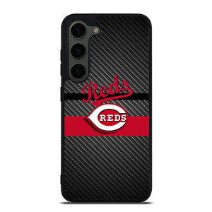 CINCINNATI REDS CARBON Samsung Galaxy S23 Plus Case Cover