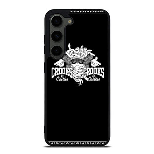 CROOKS AND CASTLES LOGO Samsung Galaxy S23 Plus Case Cover