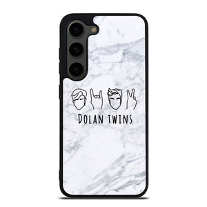 DOLAN TWINS MARBLE LOGO Samsung Galaxy S23 Plus Case Cover DOLAN TWINS MARBLE LOGO Samsung Galaxy S23 Plus Case Cover