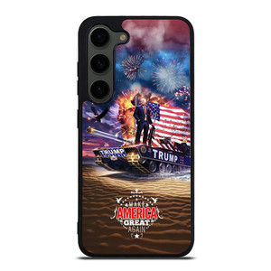 DONALD TRUMP AMERICA GREAT Samsung Galaxy S23 Plus Case Cover
