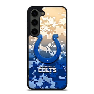 INDIANAPOLIS COLTS CAMO LOGO Samsung Galaxy S23 Plus Case Cover