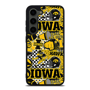 IOWA HAWKEYES COLLAGE Samsung Galaxy S23 Plus Case Cover IOWA HAWKEYES COLLAGE Samsung Galaxy S23 Plus Case Cover