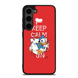 KEEP CALM DONALD DUCK Samsung Galaxy S23 Plus Case Cover