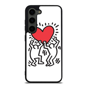 KEITH HARING LOVE 2 Samsung Galaxy S23 Plus Case Cover