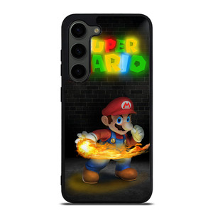 MARIO BROSS FIRE Samsung Galaxy S23 Plus Case Cover