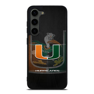 MIAMI HURRICANES UM 1 Samsung Galaxy S23 Plus Case Cover