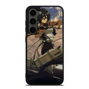 MIKASA ACKERMAN ATTACK ON TITAN ANIME Samsung Galaxy S23 Plus Case Cover MIKASA ACKERMAN ATTACK ON TITAN ANIME Samsung Galaxy S23 Plus Case Cover
