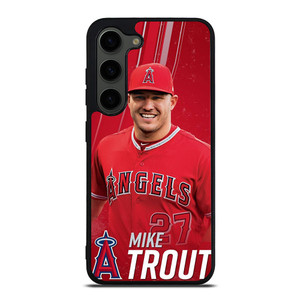 MIKE TROUT 27 LOS ANGELES ANGELS Samsung Galaxy S23 Plus Case Cover