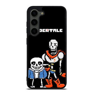 PAPYRUS AND SANS UNDERTALE 8BIT Samsung Galaxy S23 Plus Case Cover