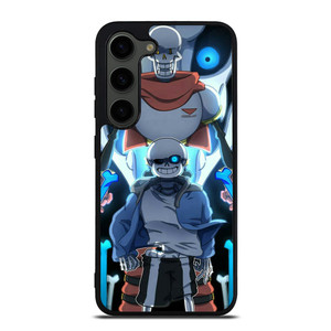 PAPYRUS AND SANS UNDERTALE SKULL Samsung Galaxy S23 Plus Case Cover