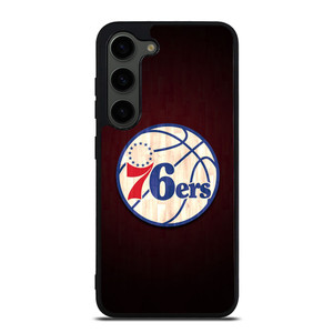 PHILADELPHIA 76ERS WOODEN LOGO Samsung Galaxy S23 Plus Case Cover