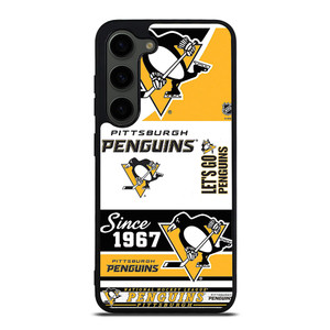 PITTSBURGH PENGUINS LOGO COLLAGE Samsung Galaxy S23 Plus Case Cover