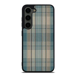 PLAID GREY Samsung Galaxy S23 Plus Case Cover