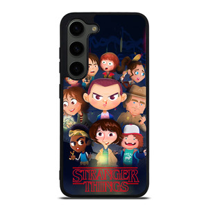 STRANGER THINGS CHARACTERS 4 Samsung Galaxy S23 Plus Case Cover STRANGER THINGS CHARACTERS 4 Samsung Galaxy S23 Plus Case Cover