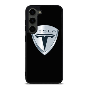 TESLA BLACK LOGO Samsung Galaxy S23 Plus Case Cover