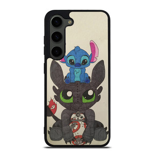 TOOTHLESS AND STITCH Samsung Galaxy S23 Plus Case Cover