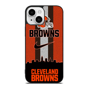 CLEVELAND BROWNS LOGO iPhone 13 Mini Case Cover CLEVELAND BROWNS LOGO iPhone 13 Mini Case Cover