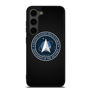 UNITED STATES SPACE CORPS USSC CARBON LOGO Samsung Galaxy S23 Plus Case Cover