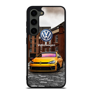 VW VOLKSWAGEN GTI CAR YEELOW Samsung Galaxy S23 Plus Case Cover