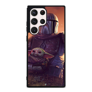 BABY YODA AND THE MANDALORIAN 1 Samsung Galaxy S23 Ultra Case Cover