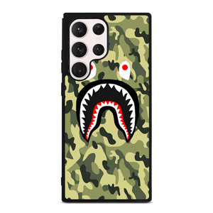 BAPE SHARK CAMO Samsung Galaxy S23 Case Cover