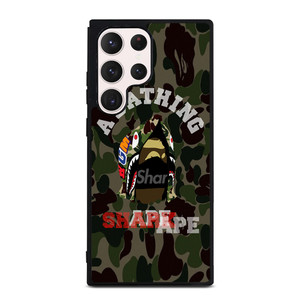 BAPE SHARK CAMO Samsung Galaxy S23 Ultra Case Cover BAPE SHARK CAMO Samsung Galaxy S23 Ultra Case Cover