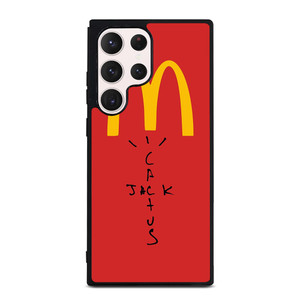 CACTUS JACK TRAVIS SCOTT MCDONALD'S LOGO Samsung Galaxy S23 Ultra Case Cover