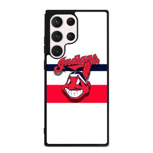CLEVELAND INDIANS STRIPE LOGO Samsung Galaxy S23 Ultra Case Cover