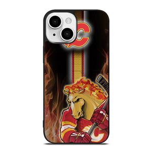 CALGARY FLAMES MASCOT iPhone 13 Mini Case Cover CALGARY FLAMES MASCOT iPhone 13 Mini Case Cover