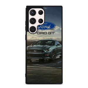 FORD MUSTANG GT BLACK CAR Samsung Galaxy S23 Ultra Case Cover
