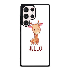 GIRAFFE HELLO Samsung Galaxy S23 Ultra Case Cover