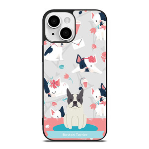 BOSTON TERRIER DOG 1 iPhone 13 Mini Case Cover BOSTON TERRIER DOG 1 iPhone 13 Mini Case Cover