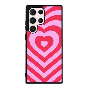HEARTS PINK Samsung Galaxy S23 Ultra Case Cover