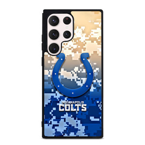 INDIANAPOLIS COLTS CAMO LOGO Samsung Galaxy S23 Ultra Case Cover INDIANAPOLIS COLTS CAMO LOGO Samsung Galaxy S23 Ultra Case Cover