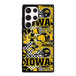 IOWA HAWKEYES COLLAGE Samsung Galaxy S23 Ultra Case Cover IOWA HAWKEYES COLLAGE Samsung Galaxy S23 Ultra Case Cover