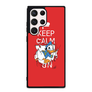 KEEP CALM DONALD DUCK Samsung Galaxy S23 Ultra Case Cover