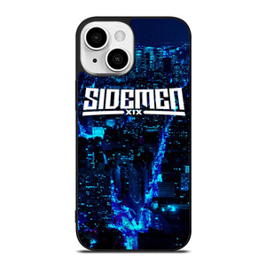 BLUE & WHITE SIDEMEN iPhone 13 Mini Case Cover BLUE & WHITE SIDEMEN iPhone 13 Mini Case Cover