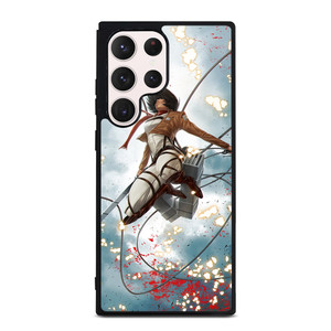 MIKASA ACKERMAN ATTACK ON TITAN Samsung Galaxy S23 Ultra Case Cover MIKASA ACKERMAN ATTACK ON TITAN Samsung Galaxy S23 Ultra Case Cover