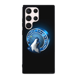 MINNESOTA TIMBERWOLVES 3D LOGO Samsung Galaxy S23 Ultra Case Cover