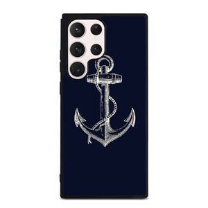 NAUTICAL ANCHOR NAVY BLUE Samsung Galaxy S23 Ultra Case Cover NAUTICAL ANCHOR NAVY BLUE Samsung Galaxy S23 Ultra Case Cover