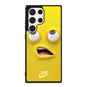 NIKE YELLOW SMILE EMOTICON Samsung Galaxy S23 Ultra Case Cover
