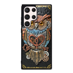 OWL STEAMPUNK BOOK Samsung Galaxy S23 Ultra Case Cover