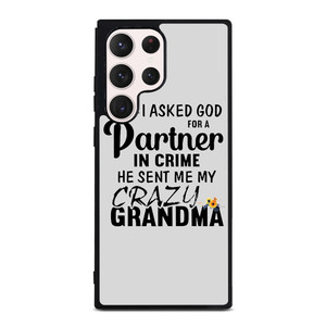 PARTNER IN CRIME GRANDMA 1 Samsung Galaxy S23 Ultra Case Cover