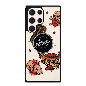SAILOR JERRY TATTOO LOGO Samsung Galaxy S23 Ultra Case Cover