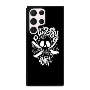 STUSSY SKULL LOGO Samsung Galaxy S23 Ultra Case Cover