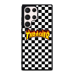 THRASER BLACK WHITE Samsung Galaxy S23 Ultra Case Cover