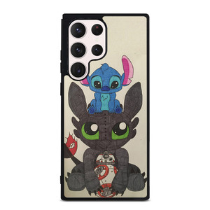 TOOTHLESS AND STITCH Samsung Galaxy S23 Ultra Case Cover